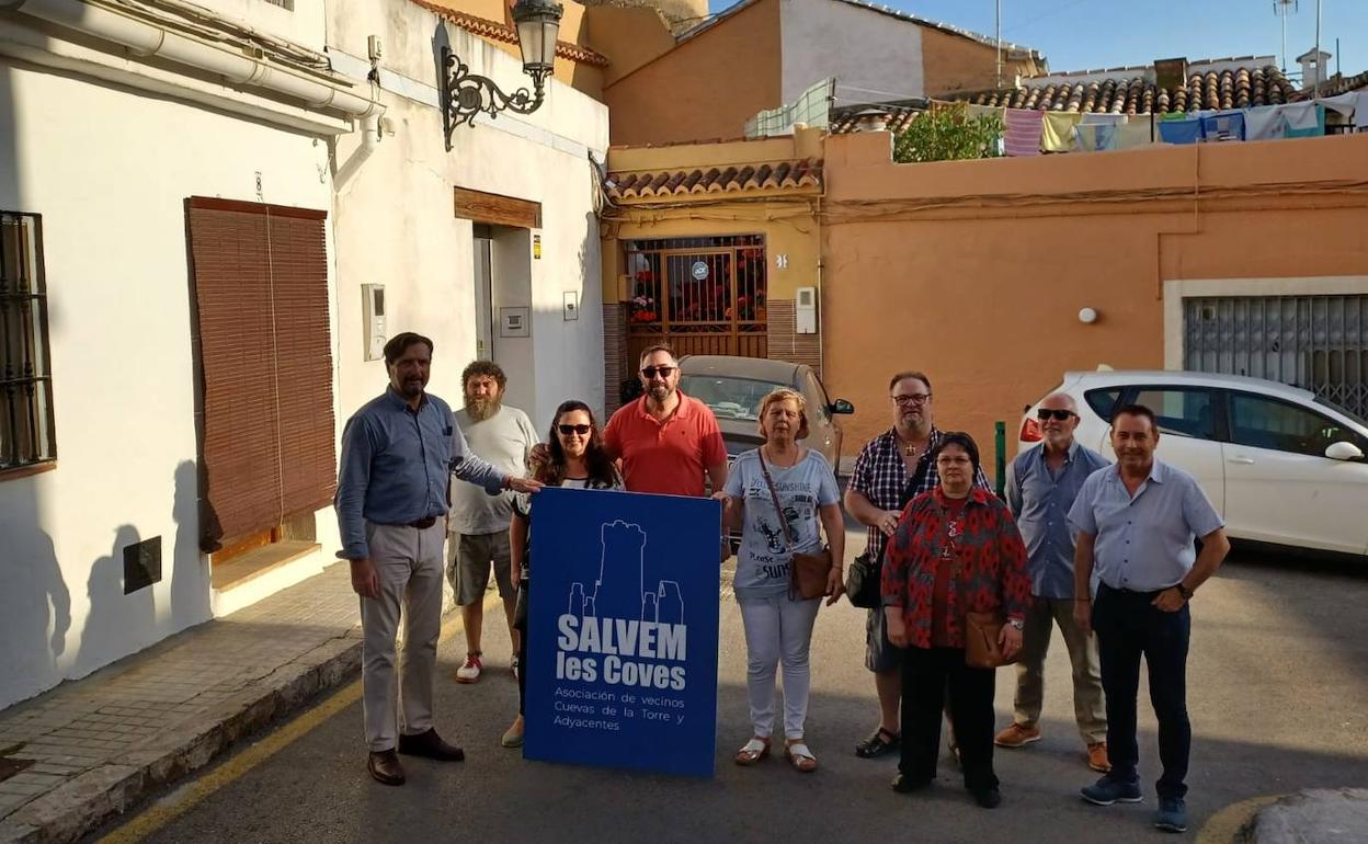 Los representantes vecinales en la jornada. 