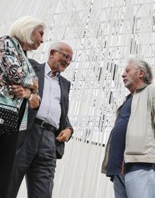 Imagen secundaria 2 - Hortensia Herrero La Marina Valencia | Hortensia Herrero tiende una cortina de arte y luz en La Marina