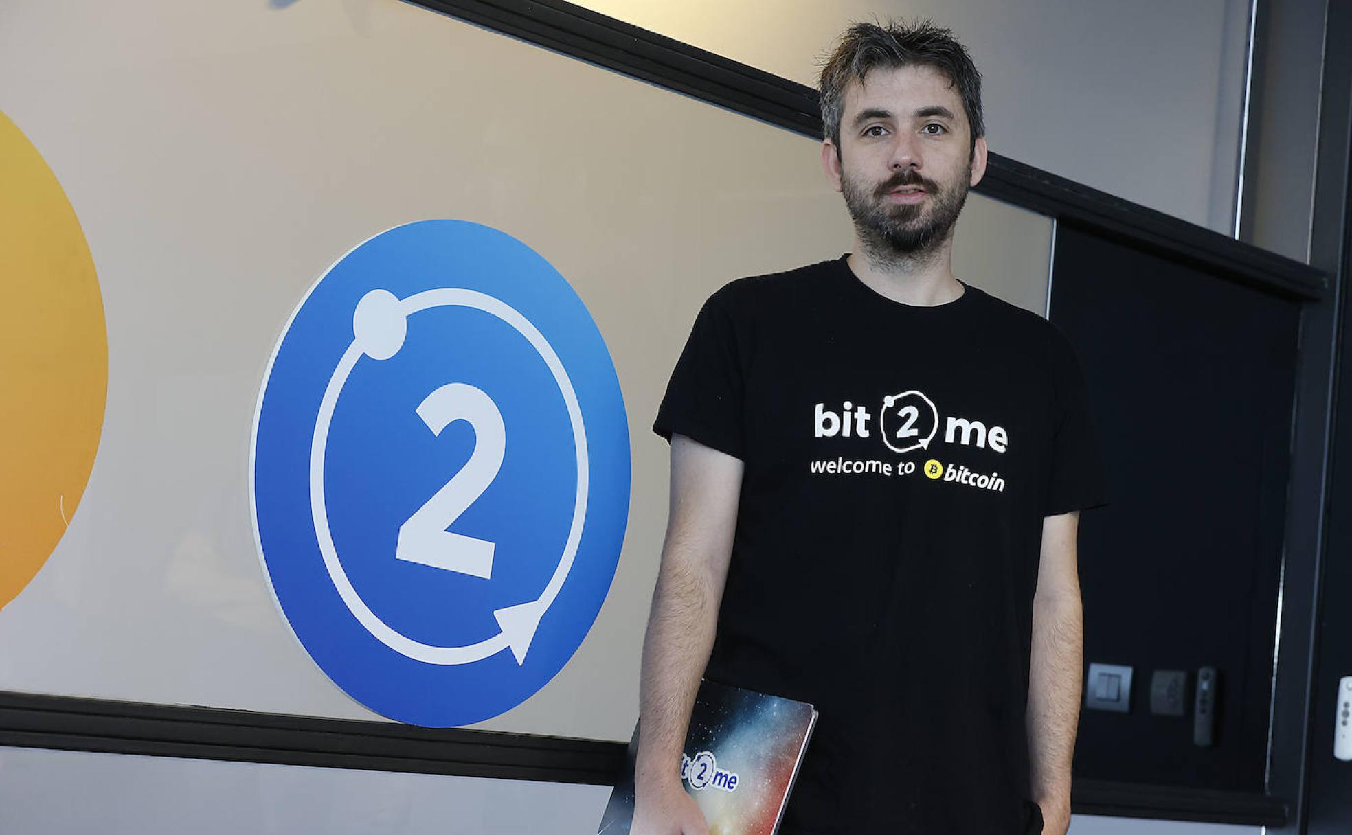 Leiff Ferreira, máximo responsable de la empresa Bit2me. 