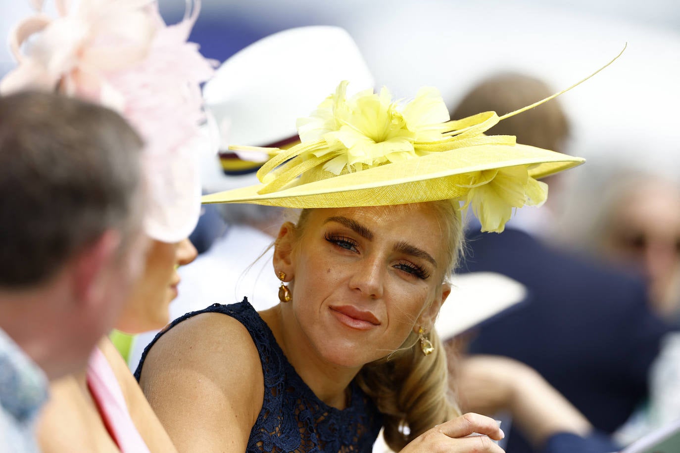 Fotos: Duelo de pamelas y tocados en el legendario Derby de Epsom