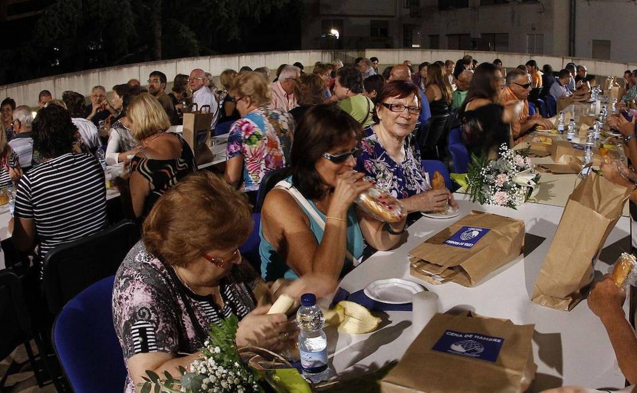 Una Cena del hambre, en una imagen de archivo.