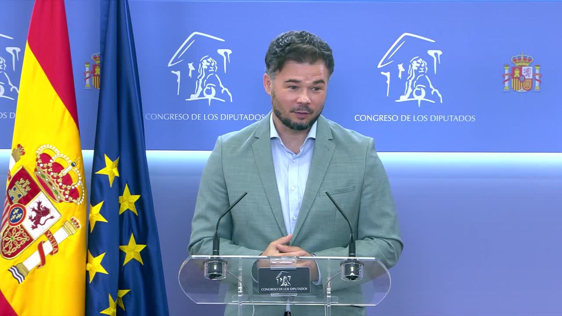 Rufián dice que, si fuera andaluz, votaría a Teresa Rodríguez