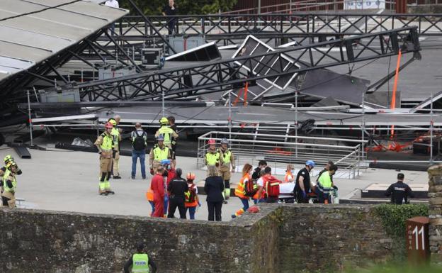 Imagen del lugar del accidente. 