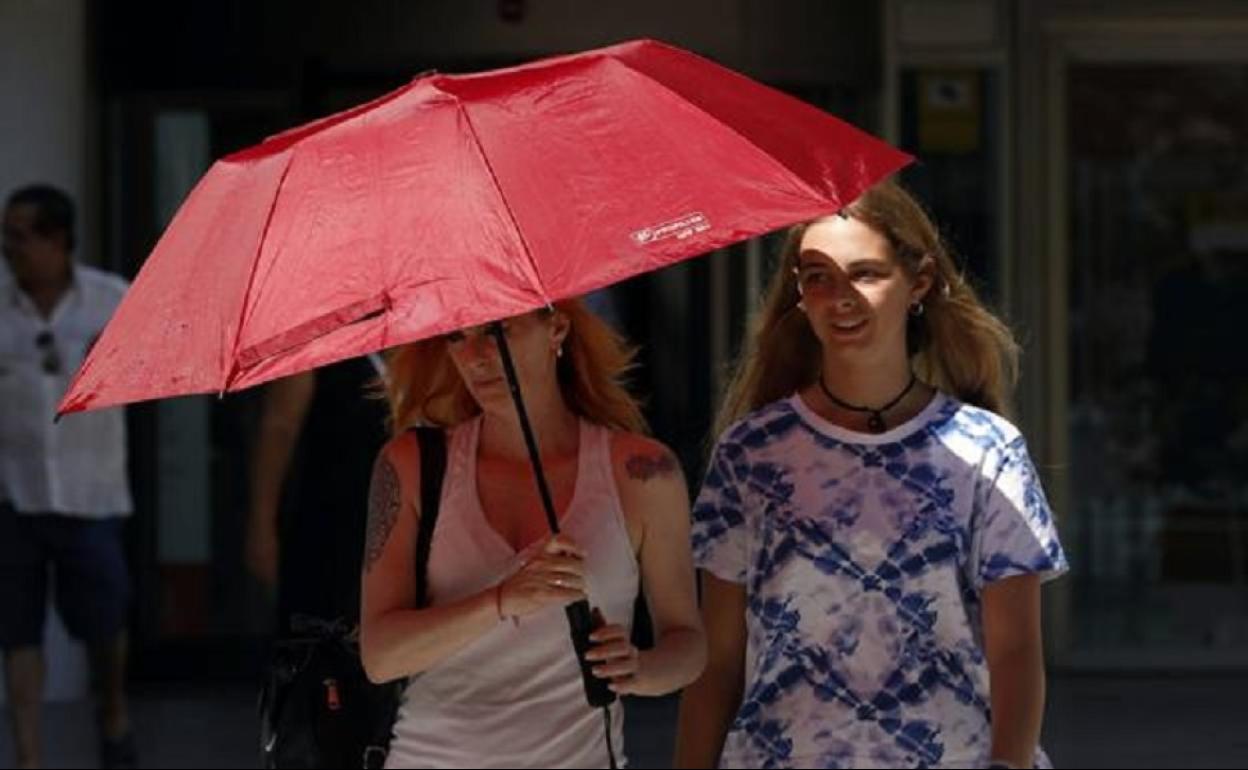 Ola de calor en Valencia.