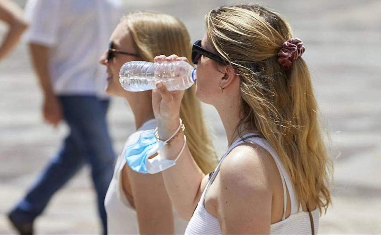 Ola de calor en Valencia.