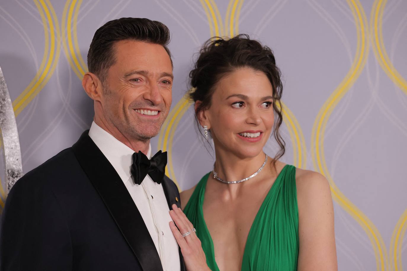 Hugh Jackman y Sutton Foster