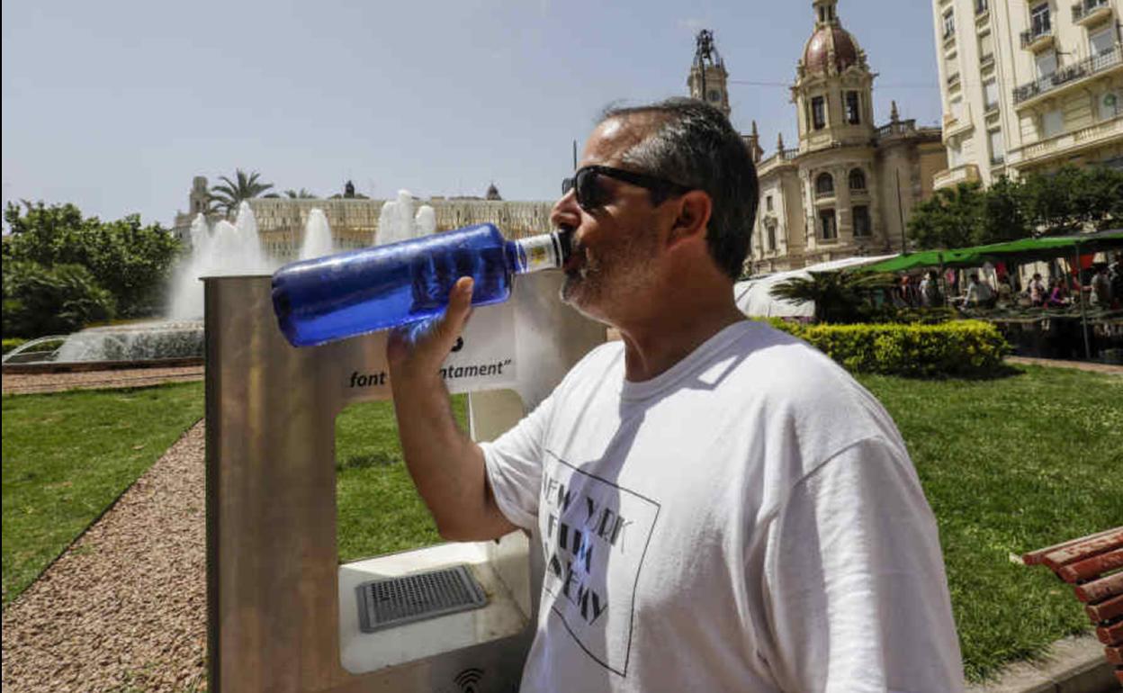 Ola de calor en Valencia.