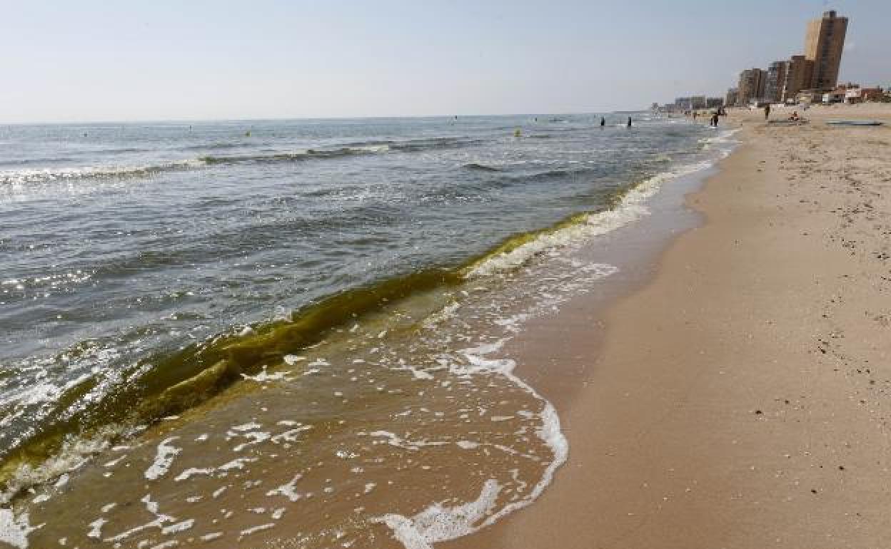 Playa en El Perelló y Perellonet. 