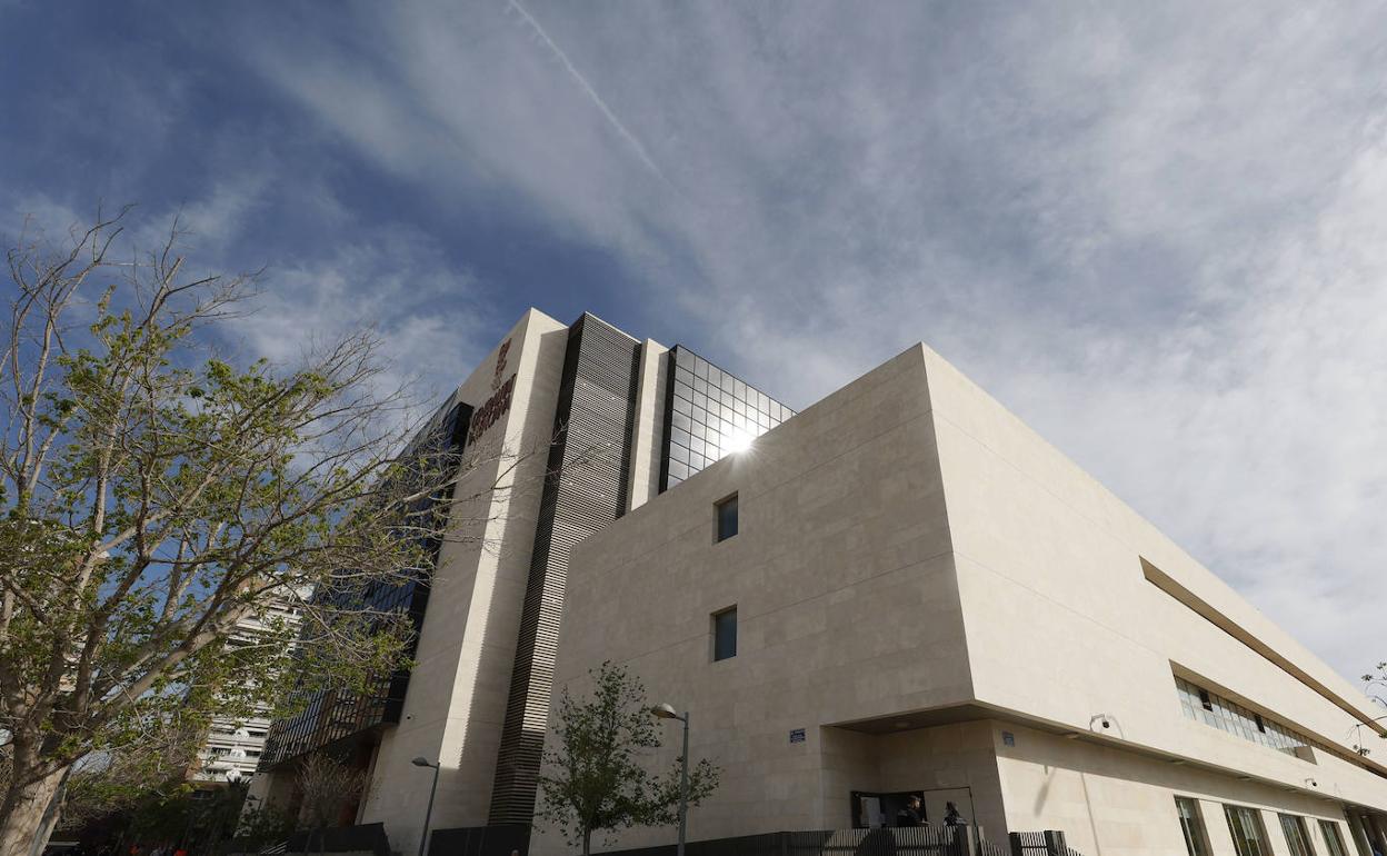 Vista dela Ciudad de la Justicia. 