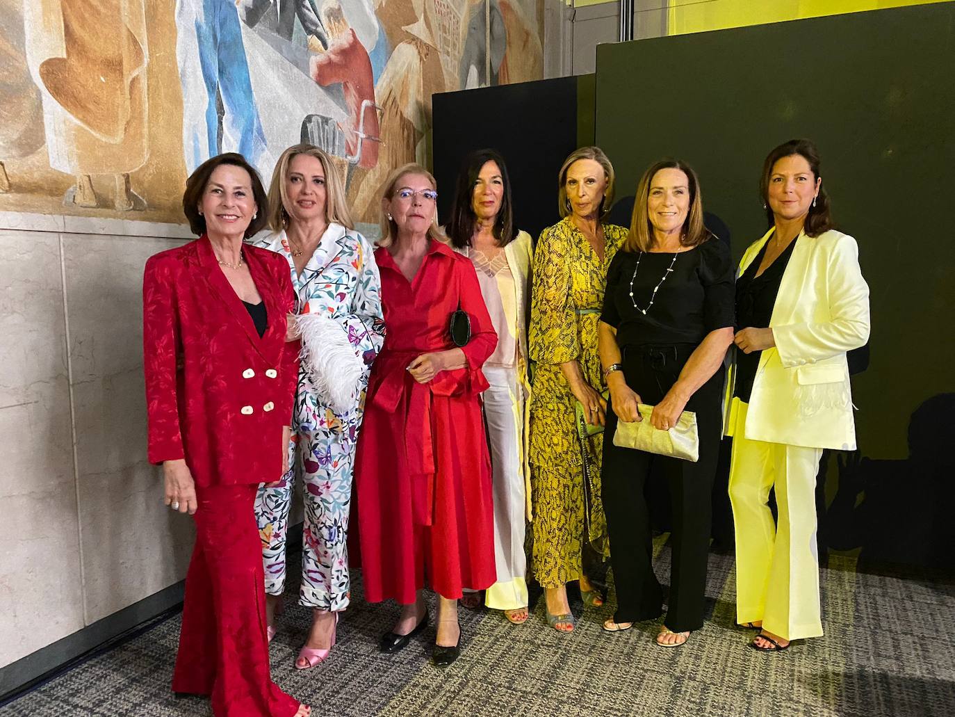 Rosana Flores, Isabel Mayordomo, María Dolores Boluda, Cristina Macías, Ángela Llinares, Mar Linde y Carmen