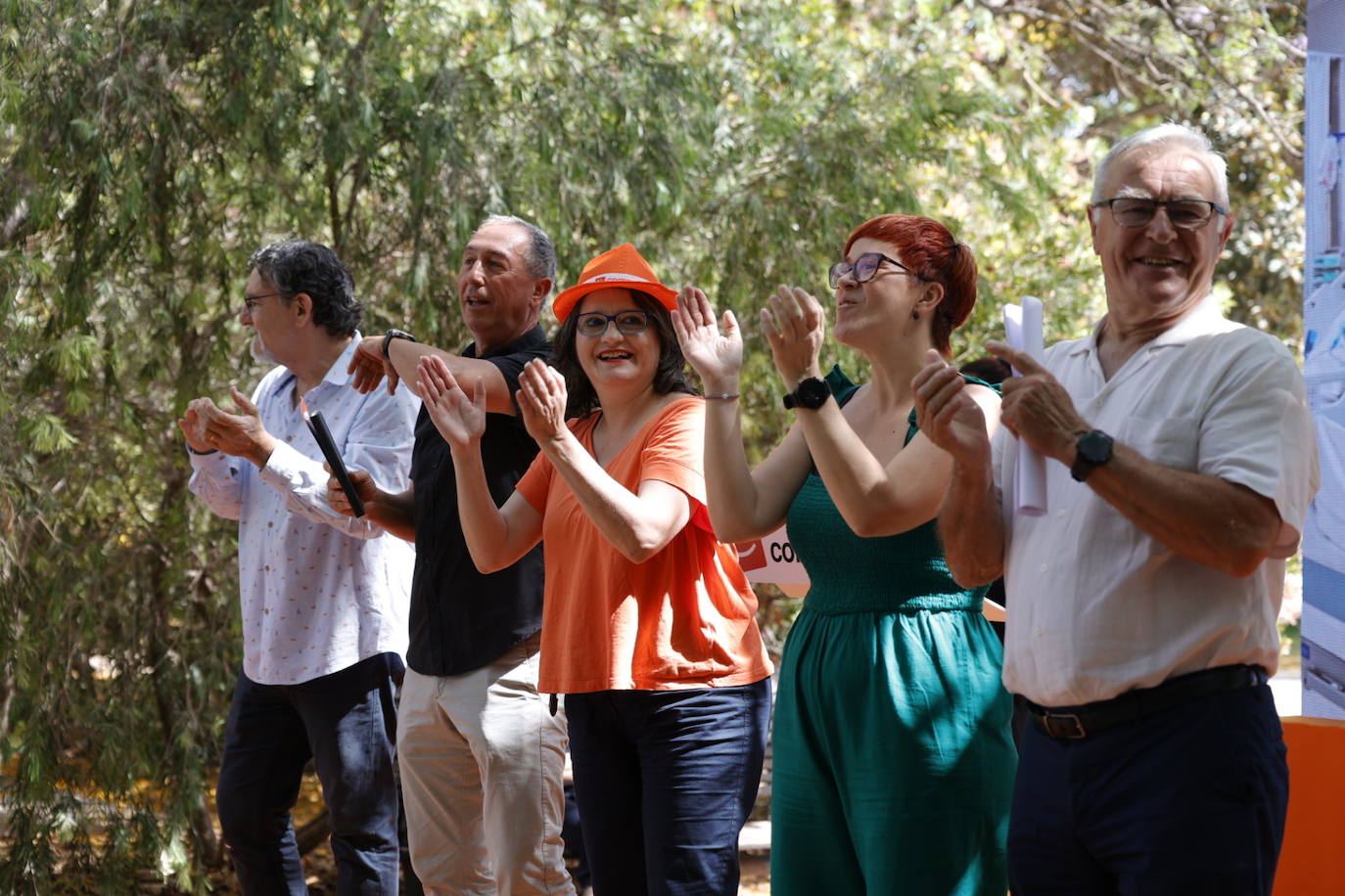 Fotos: Primer acto de partido de Compromís tras la imputación de Oltra