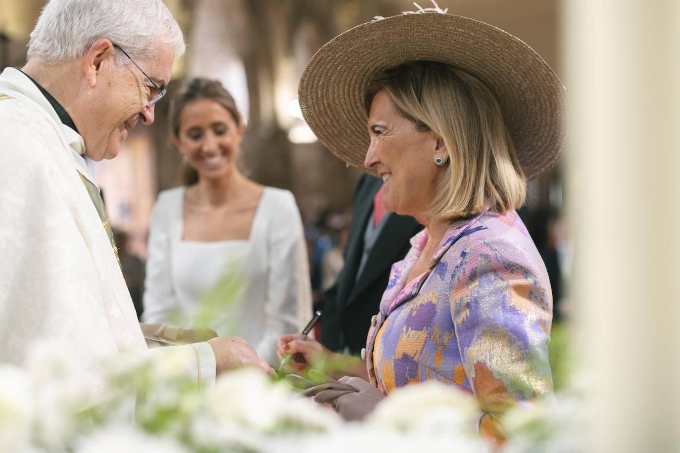 La madre de la novia, Teresa Nuez.