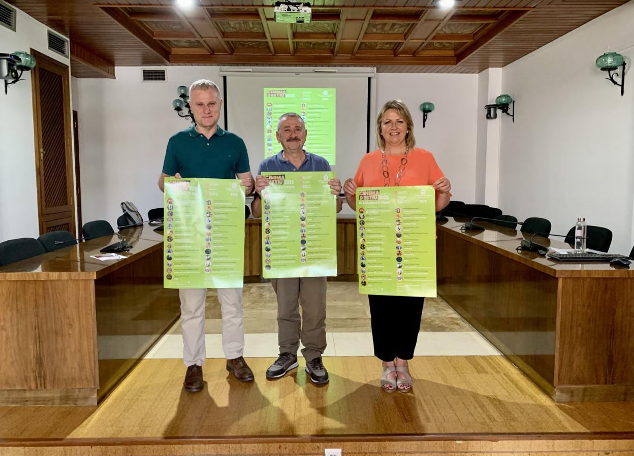 Presentación de Cinema d'Estiu. LP