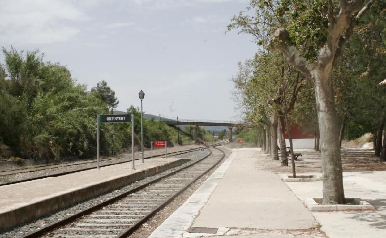 Estción de tren de Ontinyent. 