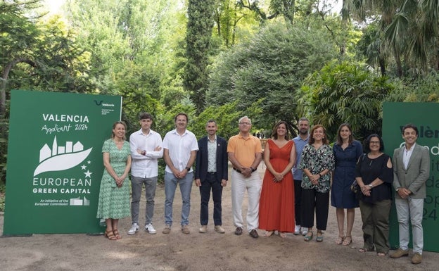 Presentación de la candidatura de Valencia como Capital Verde Europea 2024. 