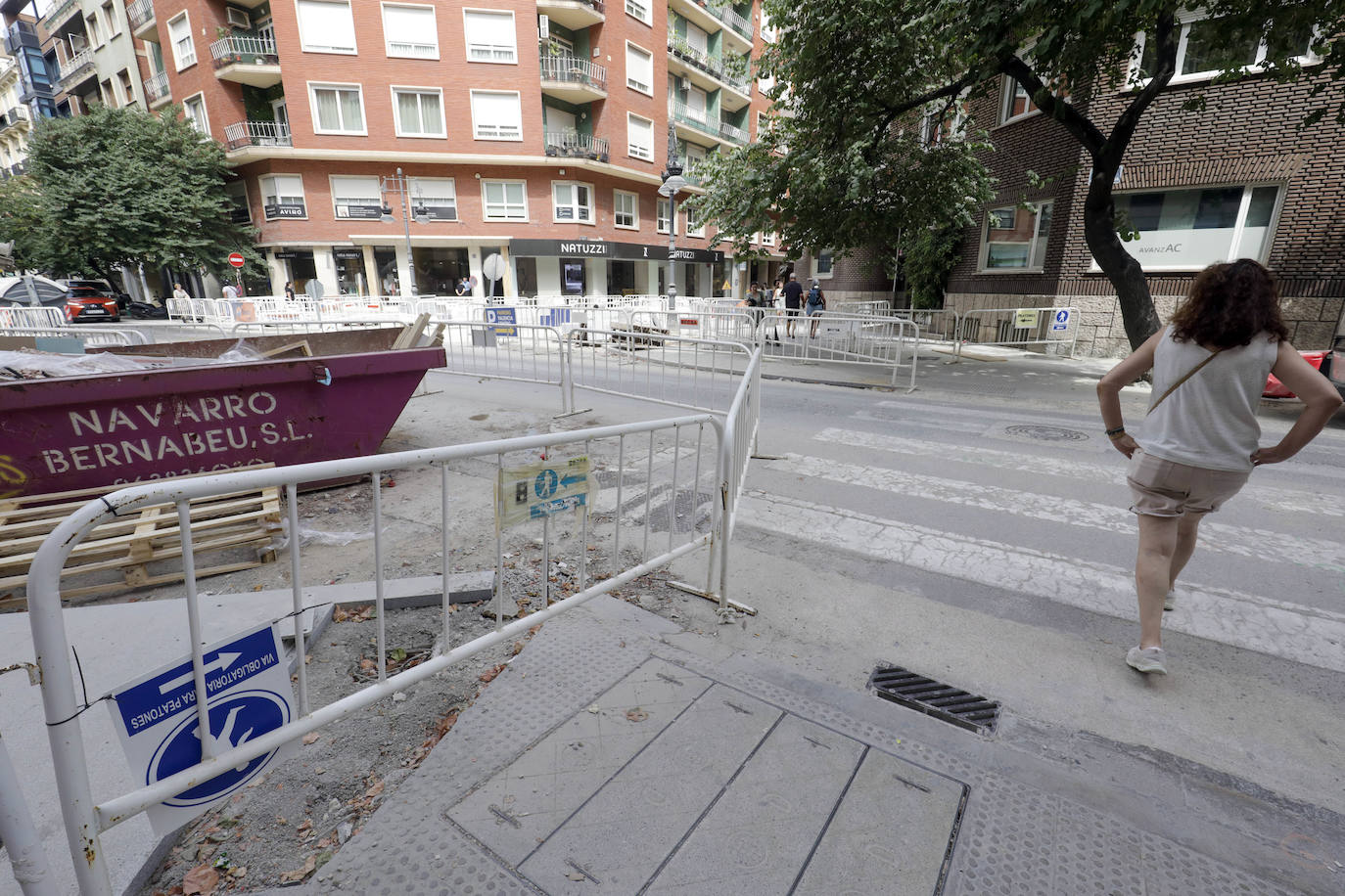 Fotos: Siguen las obras en el centro de Valencia