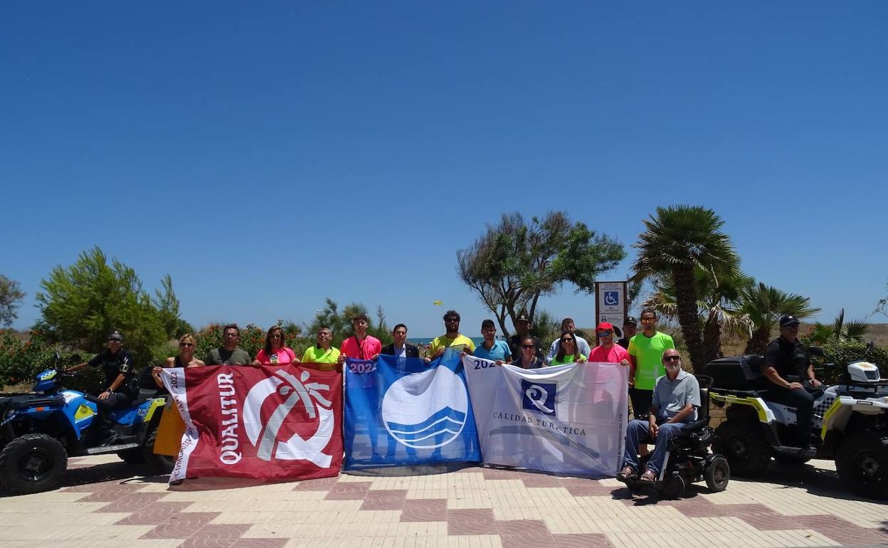 Banderas concedidas a Canet d'en Berenguer. 