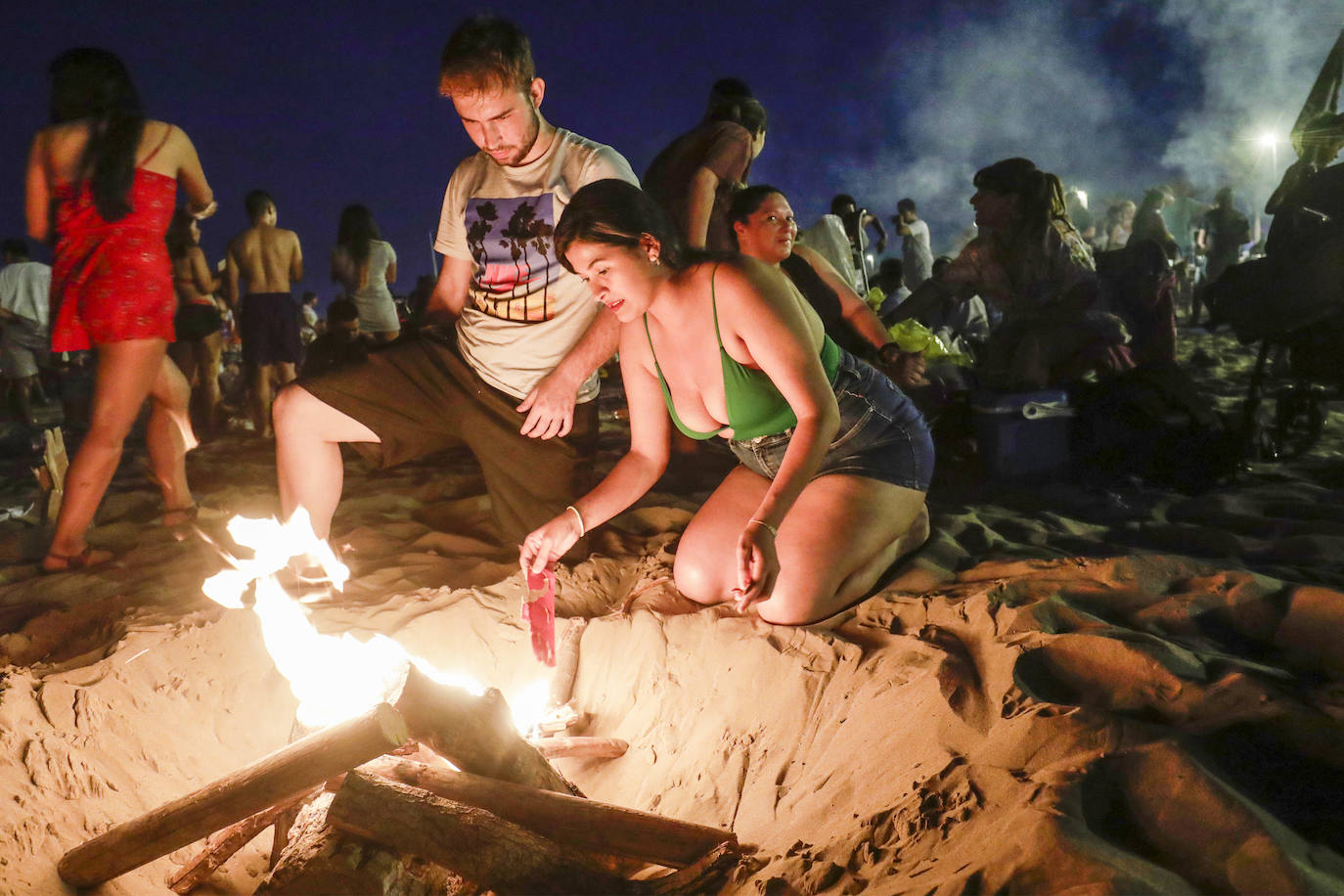 Fotos: La Noche de San Juan 2022 en Valencia