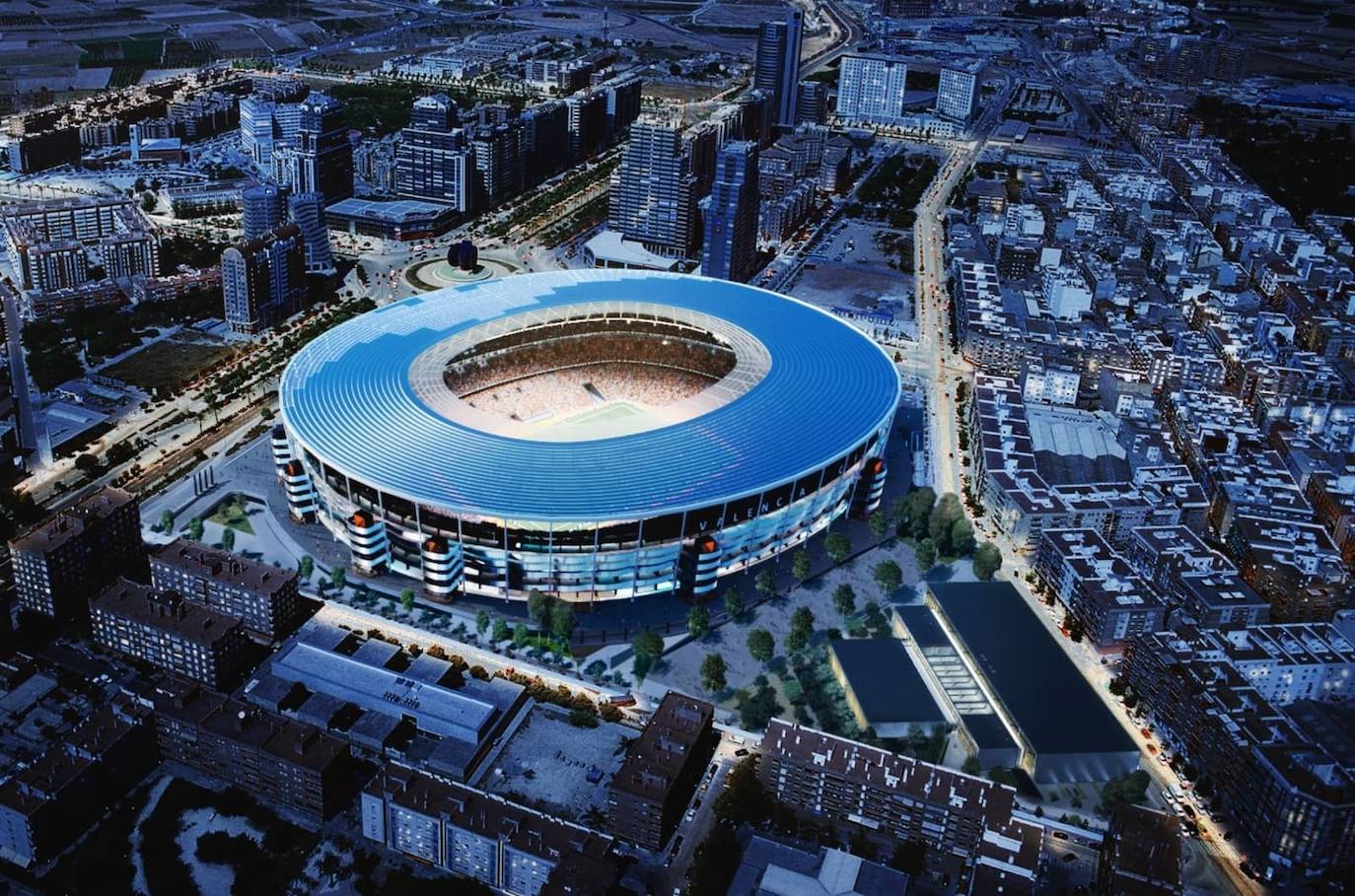 Fotos: Así quedará el nuevo Mestalla con el proyecto del Valencia CF