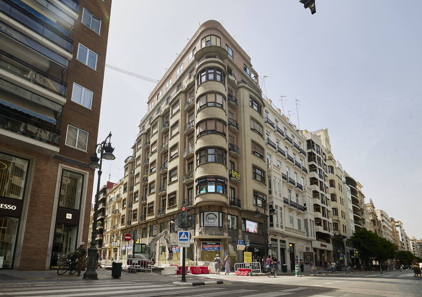 Fotos: Viviendas en la calle Colón de Valencia