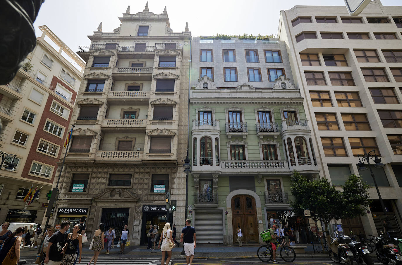 Fotos: Viviendas en la calle Colón de Valencia