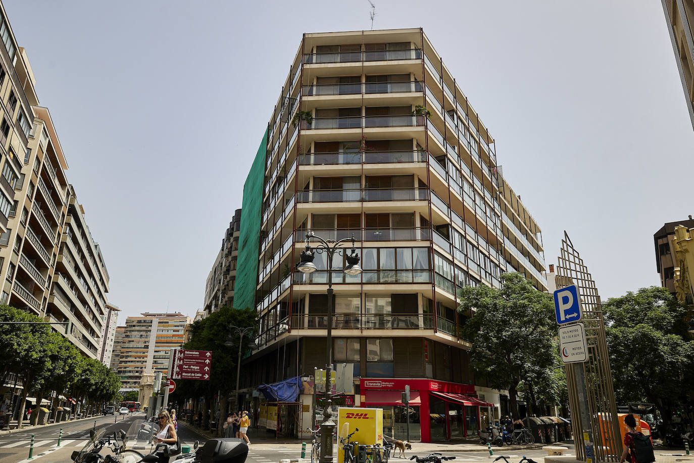 Fotos: Viviendas en la calle Colón de Valencia