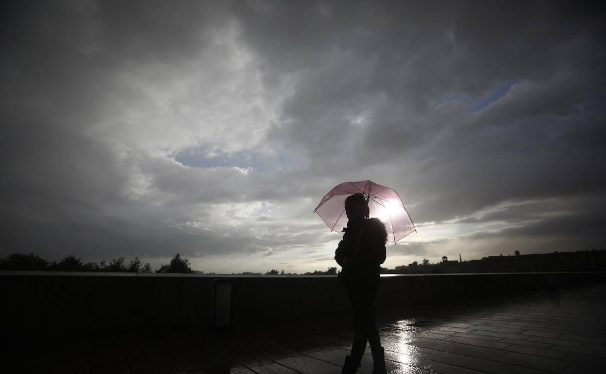 Amenaza de lluvia en Valencia. 