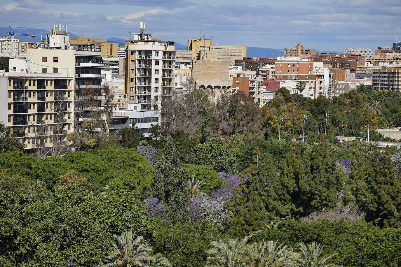 Vistas desde la Alameda.