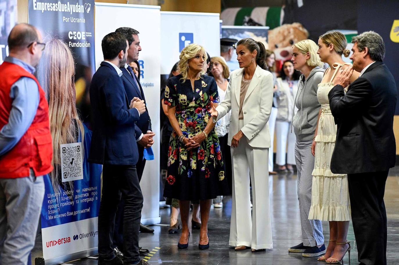 Fotos: La Reina Letizia deslumbra en la &#039;otra&#039; cumbre de la OTAN