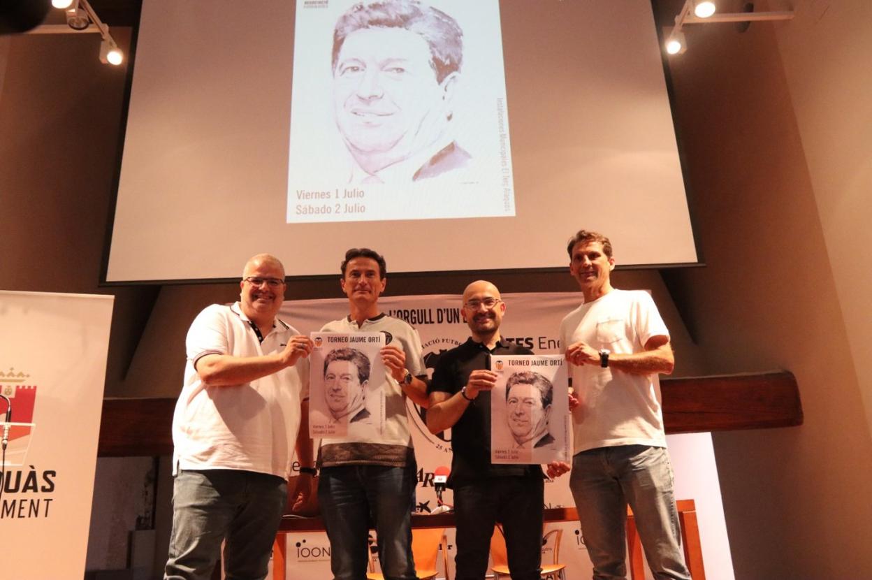 Foto oficial de la presentación del II Torneo Jaume Ortí. lp
