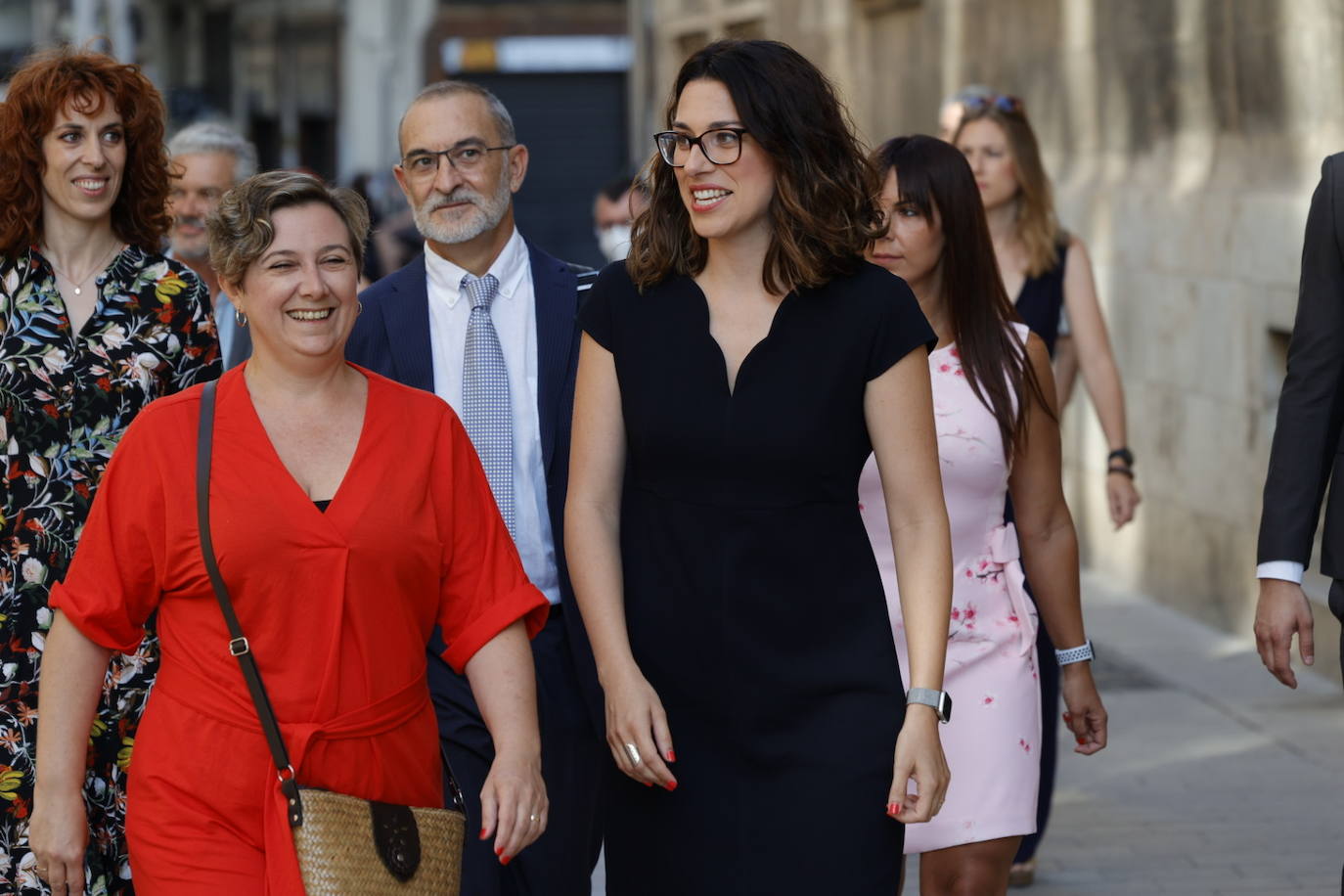 Aitana Mas ha tomado posesión del cargo en el Palau de la Generalitat. 