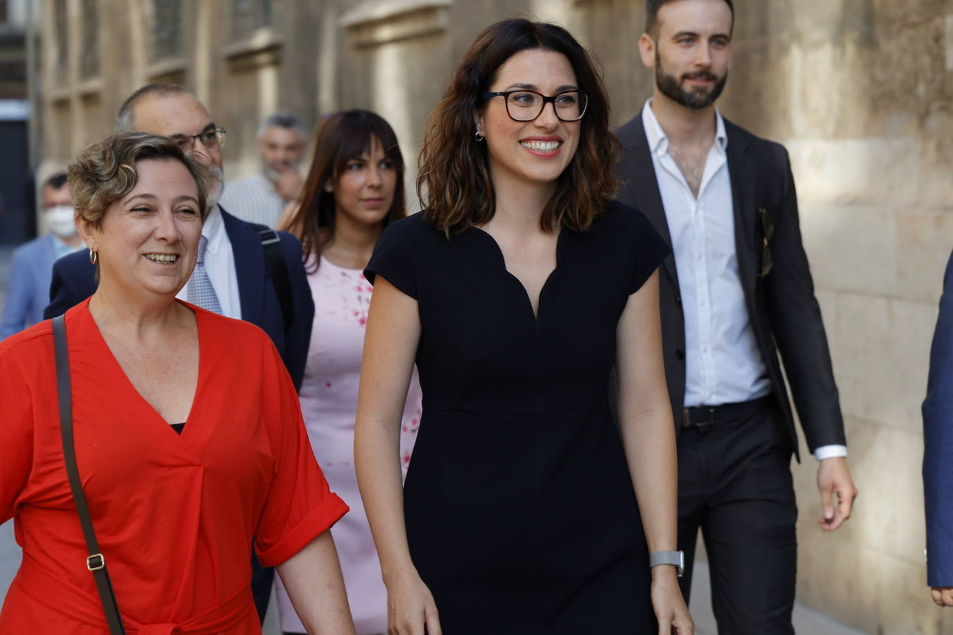 Aitana Mas ha tomado posesión del cargo en el Palau de la Generalitat. 