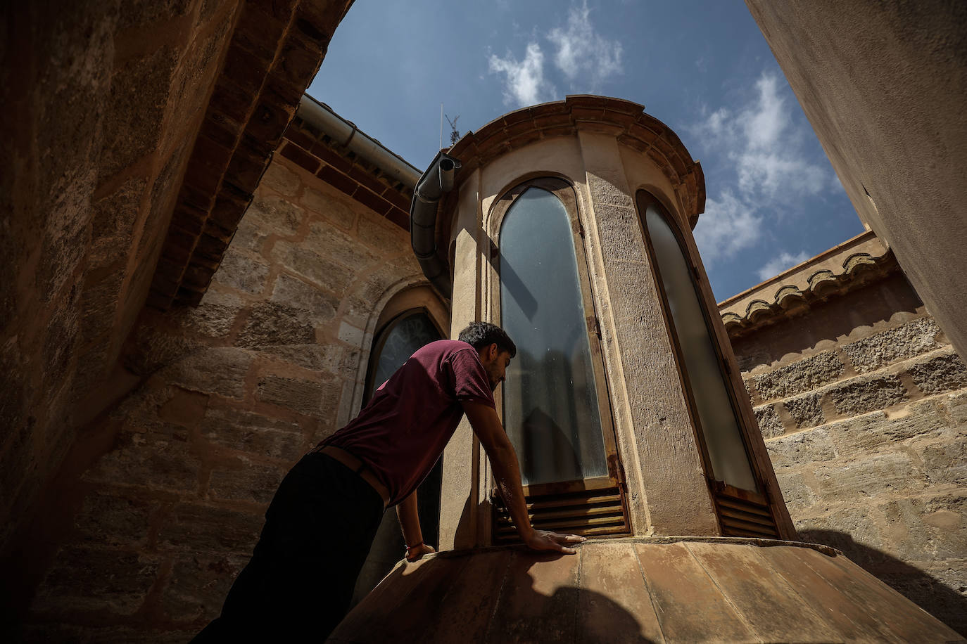 Fotos: Los últimos hallazgos en la parroquia de San Nicolás de Valencia al descubierto