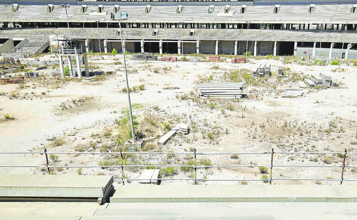 Aspecto interior del nuevo Mestalla