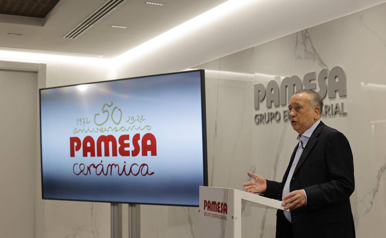 Fernando Roig, presidente del grupo Pamesa. 