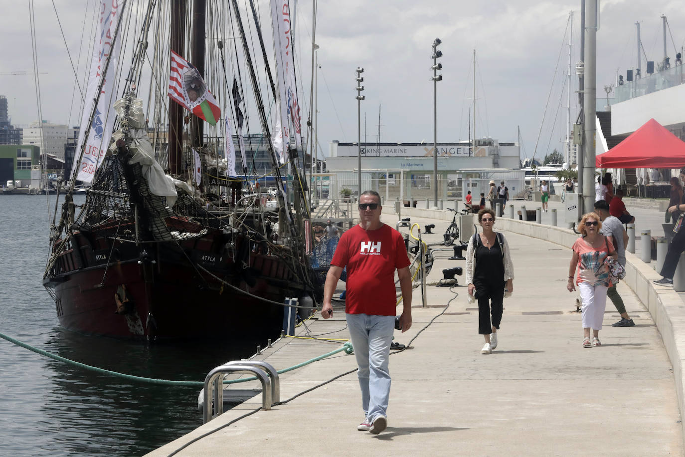 Fotos: La Iacobus Maris, la joya del mar que visita Valencia