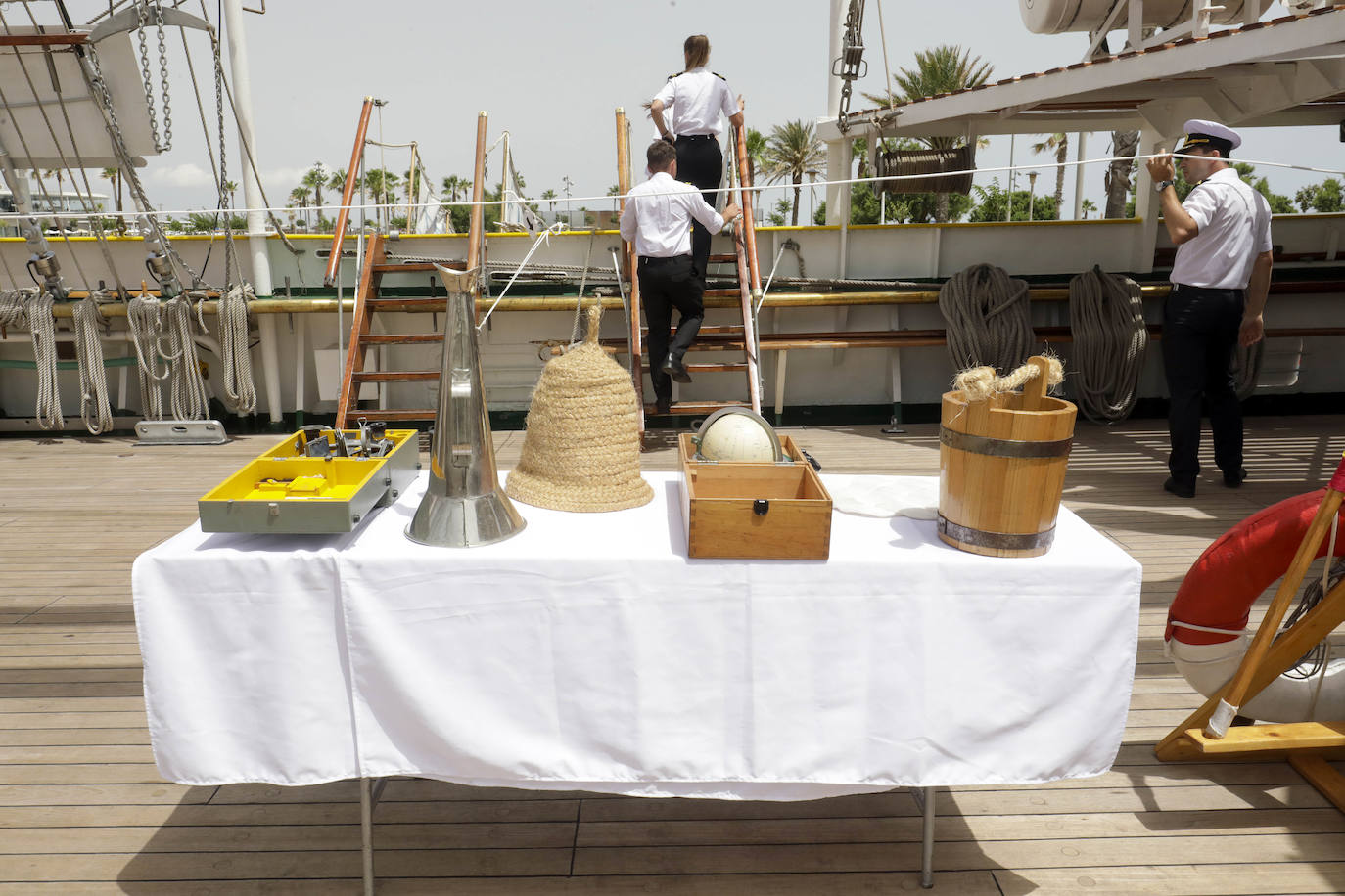 Fotos: La Iacobus Maris, la joya del mar que visita Valencia