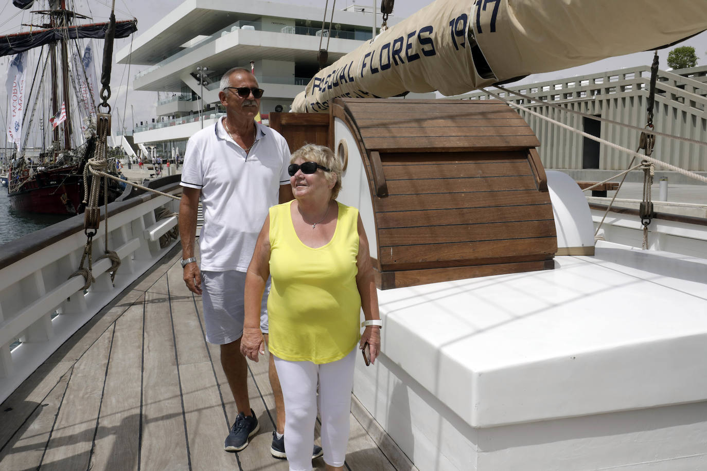 Fotos: La Iacobus Maris, la joya del mar que visita Valencia