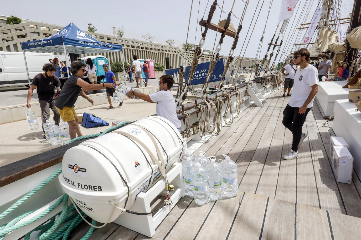 Fotos: La Iacobus Maris, la joya del mar que visita Valencia