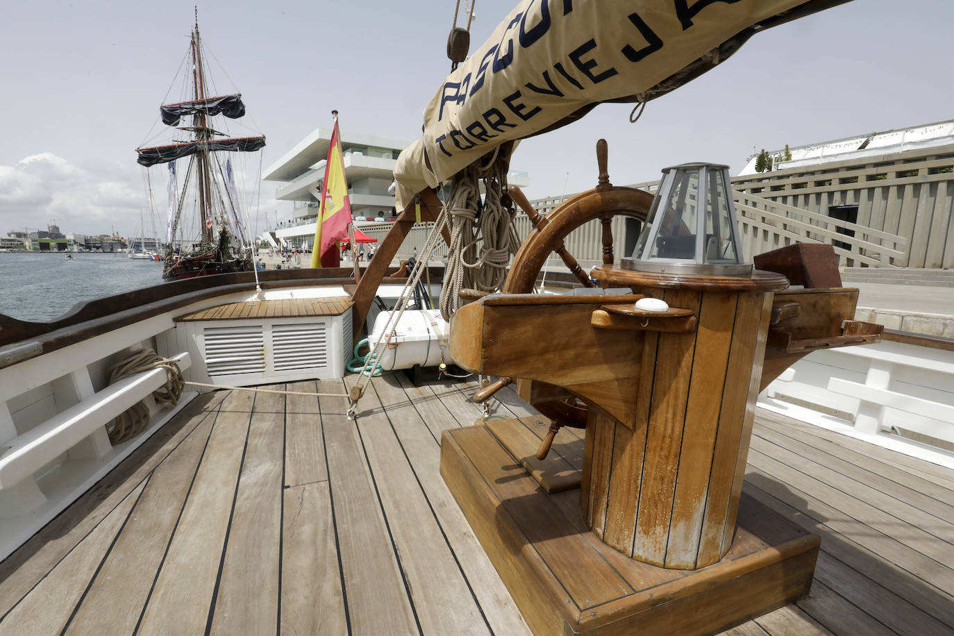 Fotos: La Iacobus Maris, la joya del mar que visita Valencia