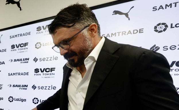 Gattuso, con el Valencia a medio hacer