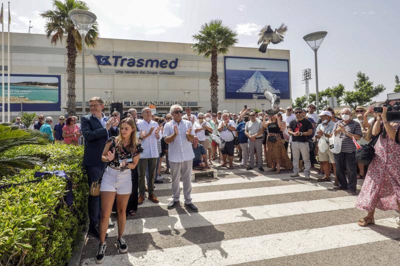 Fotos: Acto de homenaje por el 25 aniversario del accidente en el buque &#039;Proof Spirit&#039;