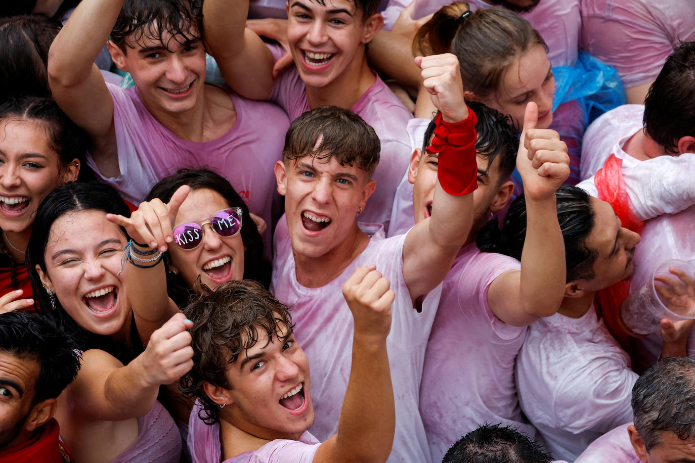 Fotos: Así ha sido el chupinazo de los Sanfermines 2022