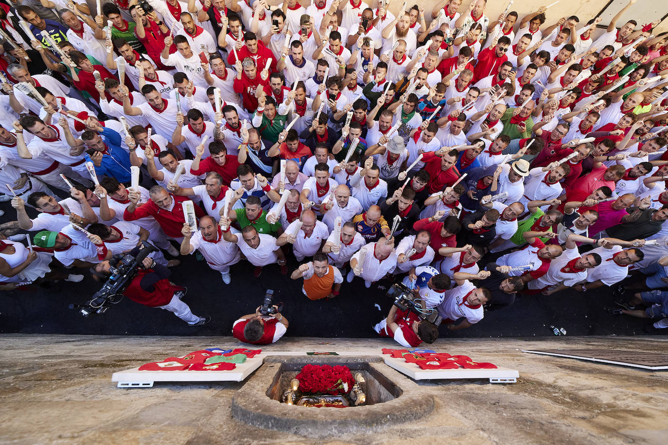 Fotos: Las fotos más espectaculares del tercer encierro de los Sanfermines 2022