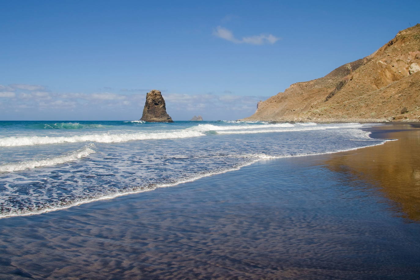 7.- Playa de Benijo, Santa Cruz de Tenerife (Islas Canarias)