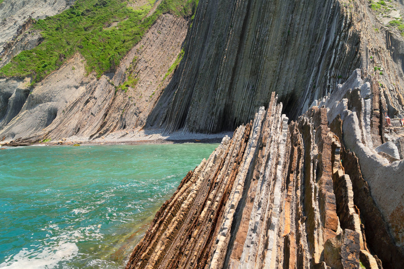 11.- Playa de Itzurun, Zumaia (País Vasco)