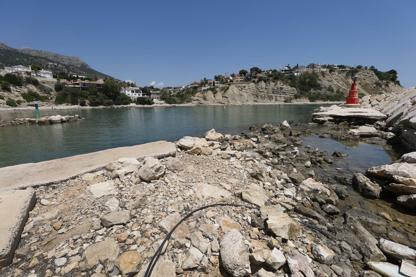 Fotos: Así está el puerto deportivo abandonado de Calpe