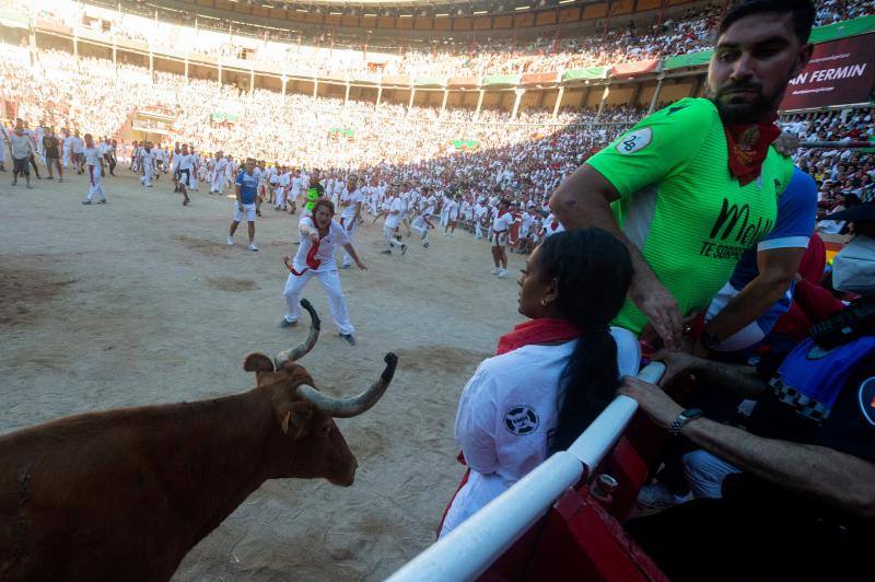 Fotos: Así ha sido el séptimo encierro de San Fermín