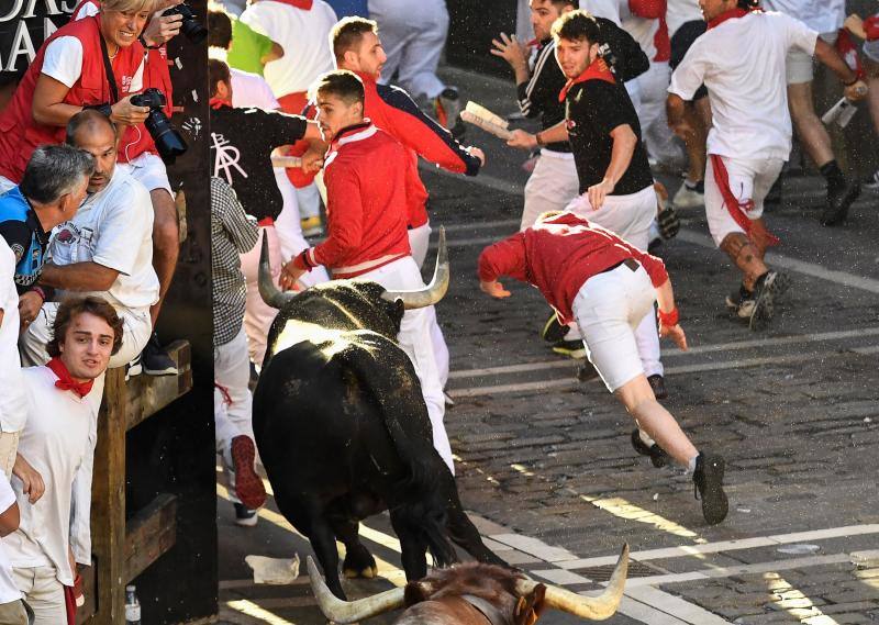 Fotos: Así ha sido el séptimo encierro de San Fermín