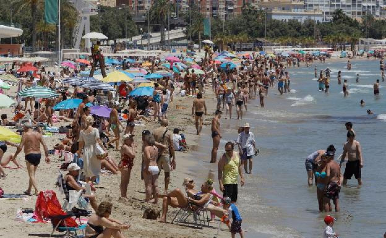 Los termómetros se han acercado a los 40 grados este miércoles en la provincia. 